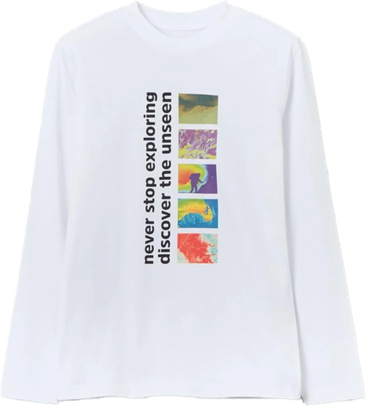 تی شرت آستین بلند پسرانه طرح Grand&Hills