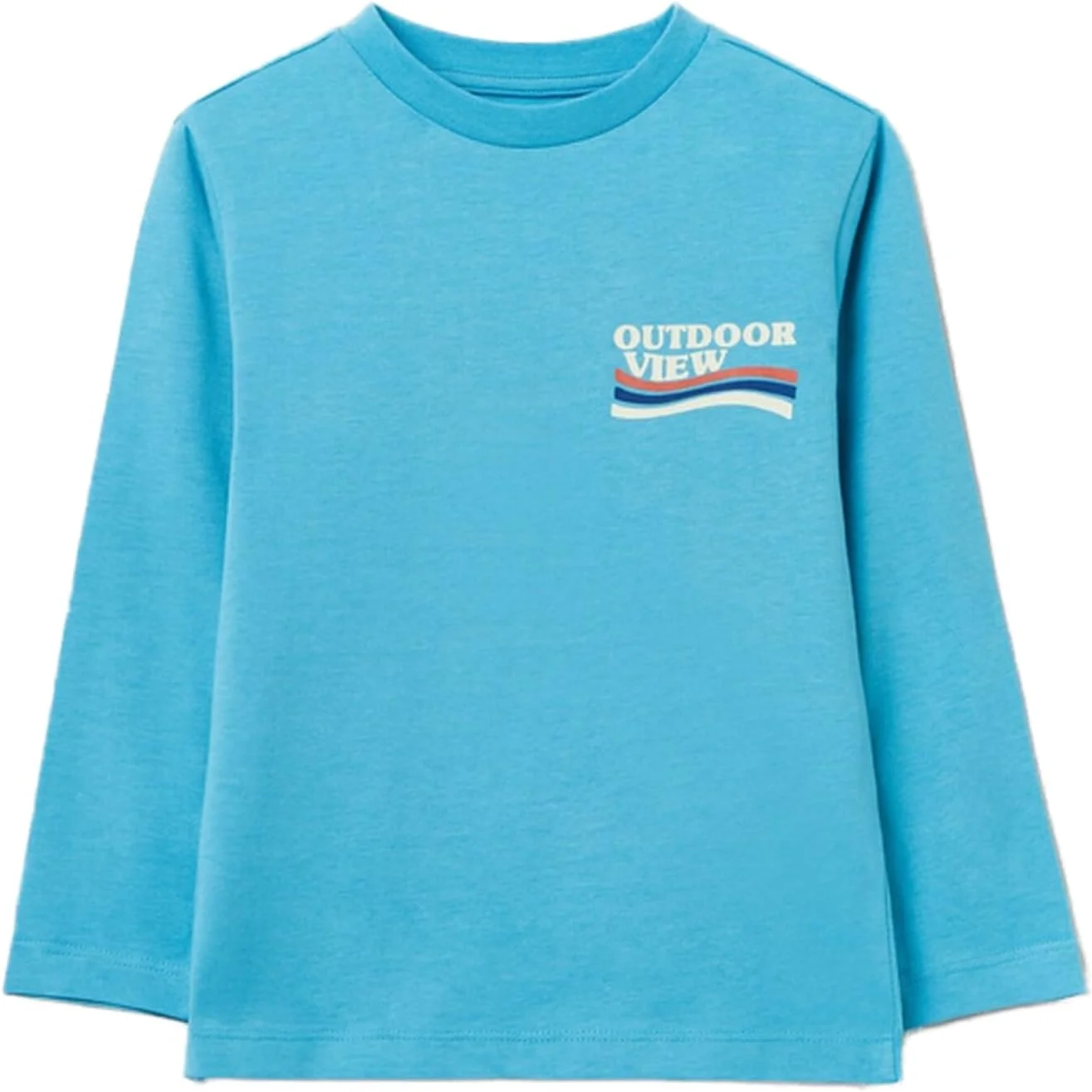 تی شرت آستین بلند پسرانه OVS با طرح چاپی