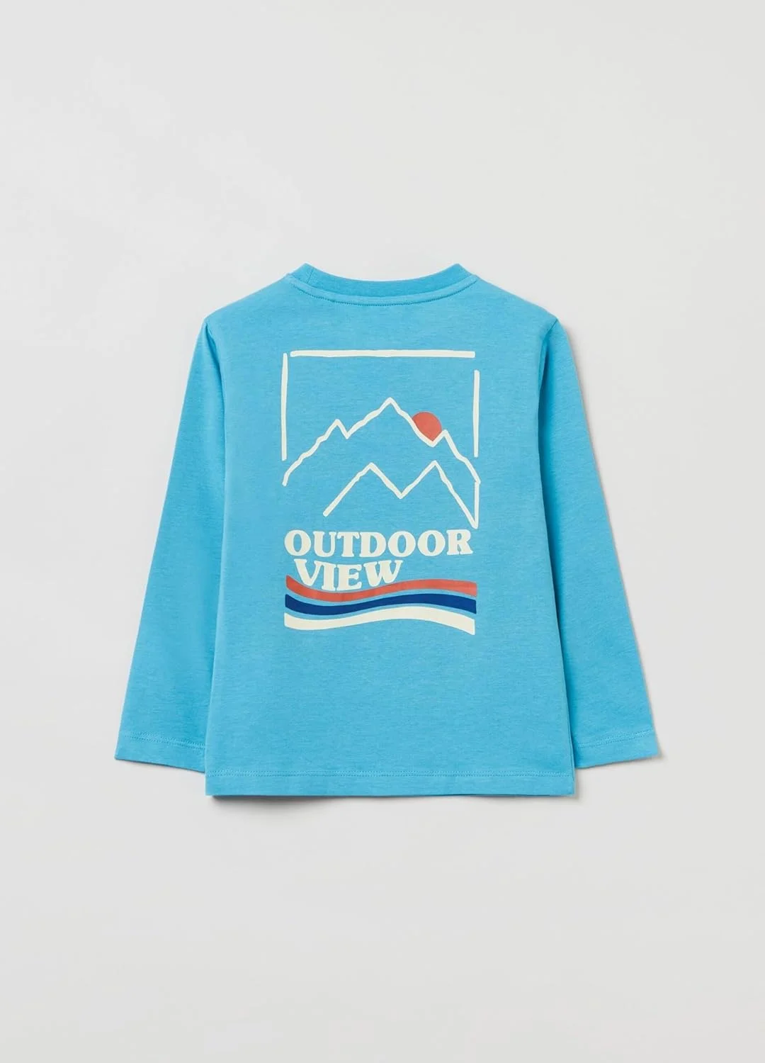 تی شرت آستین بلند پسرانه OVS با طرح چاپی تی شرت آستین بلند پسرانه OVS با طرح چاپی