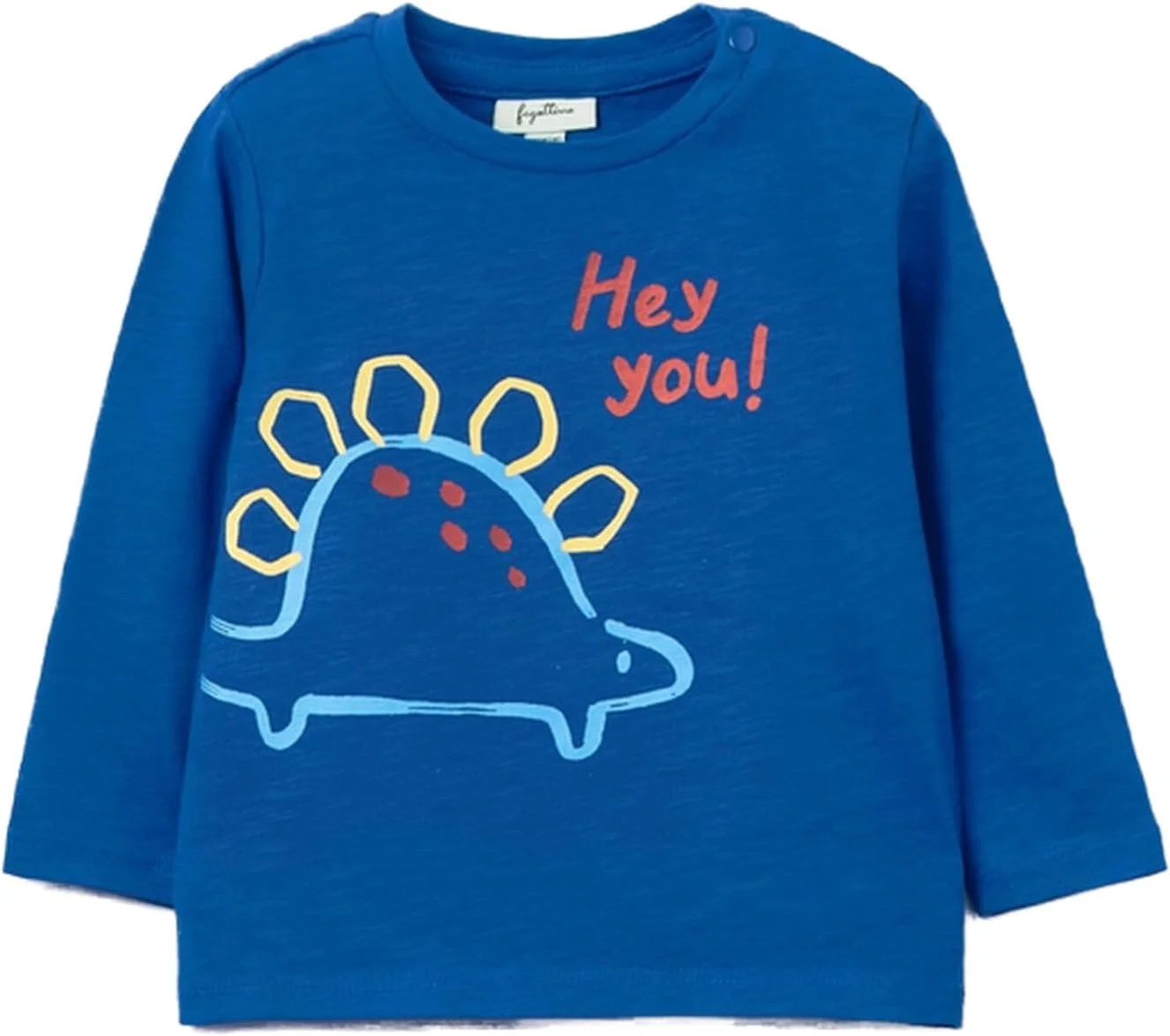 تی شرت آستین بلند پسرانه OVS طرح دایناسور