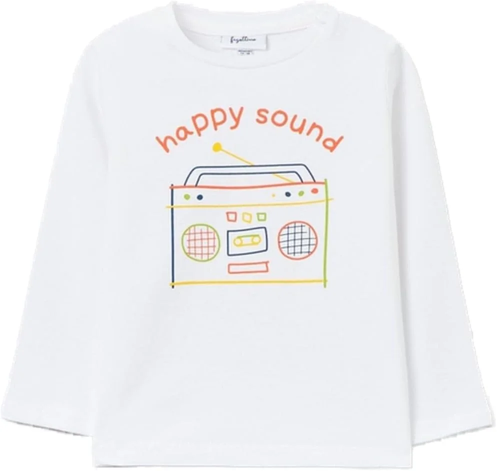 تی شرت آستین بلند پسرانه OVS Fagottino با طرح استریو