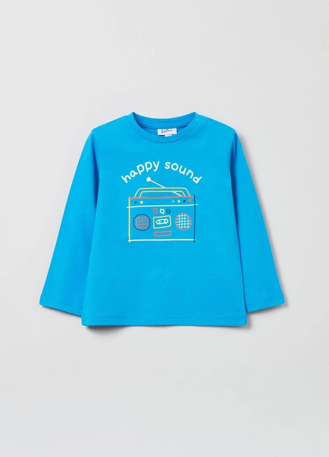 تی شرت آستین بلند پسرانه OVS مدل Fagottino با طرح استریو تی شرت آستین بلند پسرانه OVS مدل Fagottino با طرح استریو