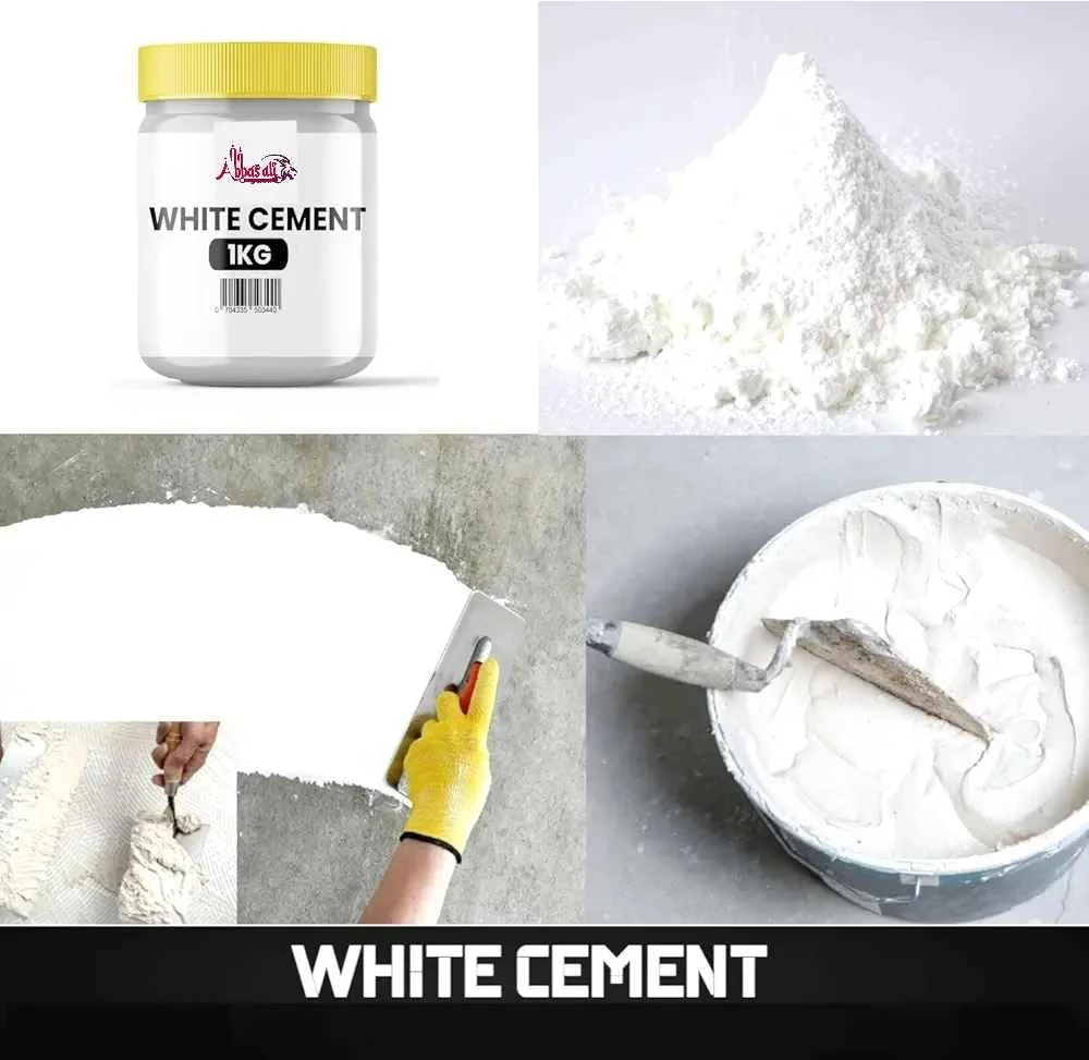 پودر سیمان سفید عباسعلی ۱ کیلوگرمی - ایده آل برای چسب جهانی، ساخت و ساز، هنر و صنایع دستی و ضد آب سازی برای تعمیرات منزل، حمام و کاشی کاری به همراه دستکش، سطل و کارندی. بسته سیمان (۱۰ عددی) پودر سیمان سفید عباسعلی ۱ کیلوگرمی - ایده آل برای چسب جهانی، ساخت و ساز، هنر و صنایع دستی و ضد آب سازی برای تعمیرات منزل، حمام و کاشی کاری به همراه دستکش، سطل و کارندی. بسته سیمان (۱۰ عددی)