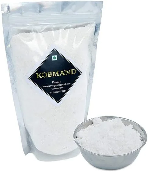 پودر سنگ آلوم KOBMAND - پودر فیتکری برای مراقبت از پوست، تصفیه آب، از بین بردن موهای صورت، بعد از اصلاح 400 گرم - بسته 1 عددی