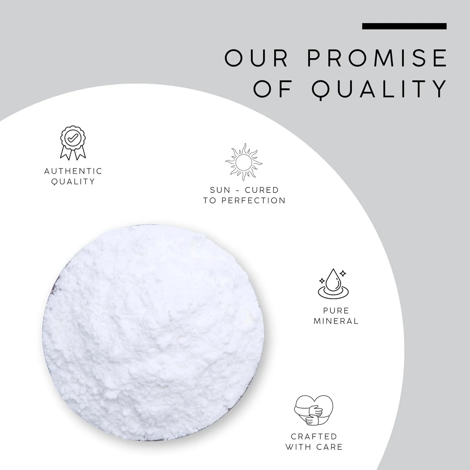 پودر بخور سنگ آلوم سفید ممتاز عوافی میل - تصفیه کننده و پاک کننده برای استفاده معنوی و معطر - 100 گرم | 3.5 اونس