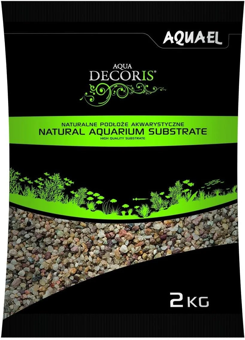 شن طبیعی آکوائل چند رنگ 2 میلی متر 2 کیلوگرم