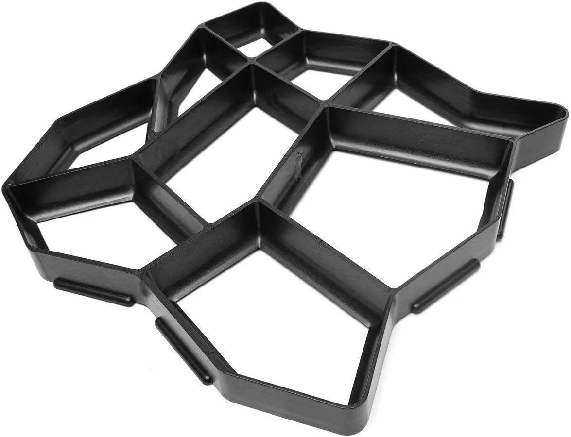 قالب های بتنی و فرم ها، قالب سنگ فرش پیاده رو، سنگ فرش قابل استفاده مجدد، سنگ فرش بیرونی، مسیر پیاده روی، قالب سیمانی حیاط باغ