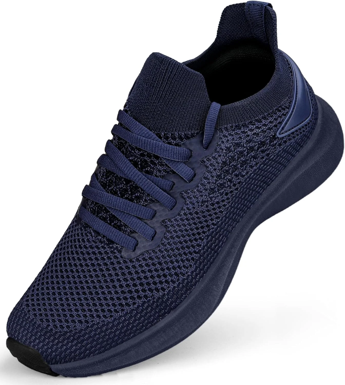 کفش ورزشی زنانه آبوس، مناسب باشگاه، سبک و تنفس پذیر، کفش تنیس، کفش پیاده روی توری، تمام آبی، سایز 6.5