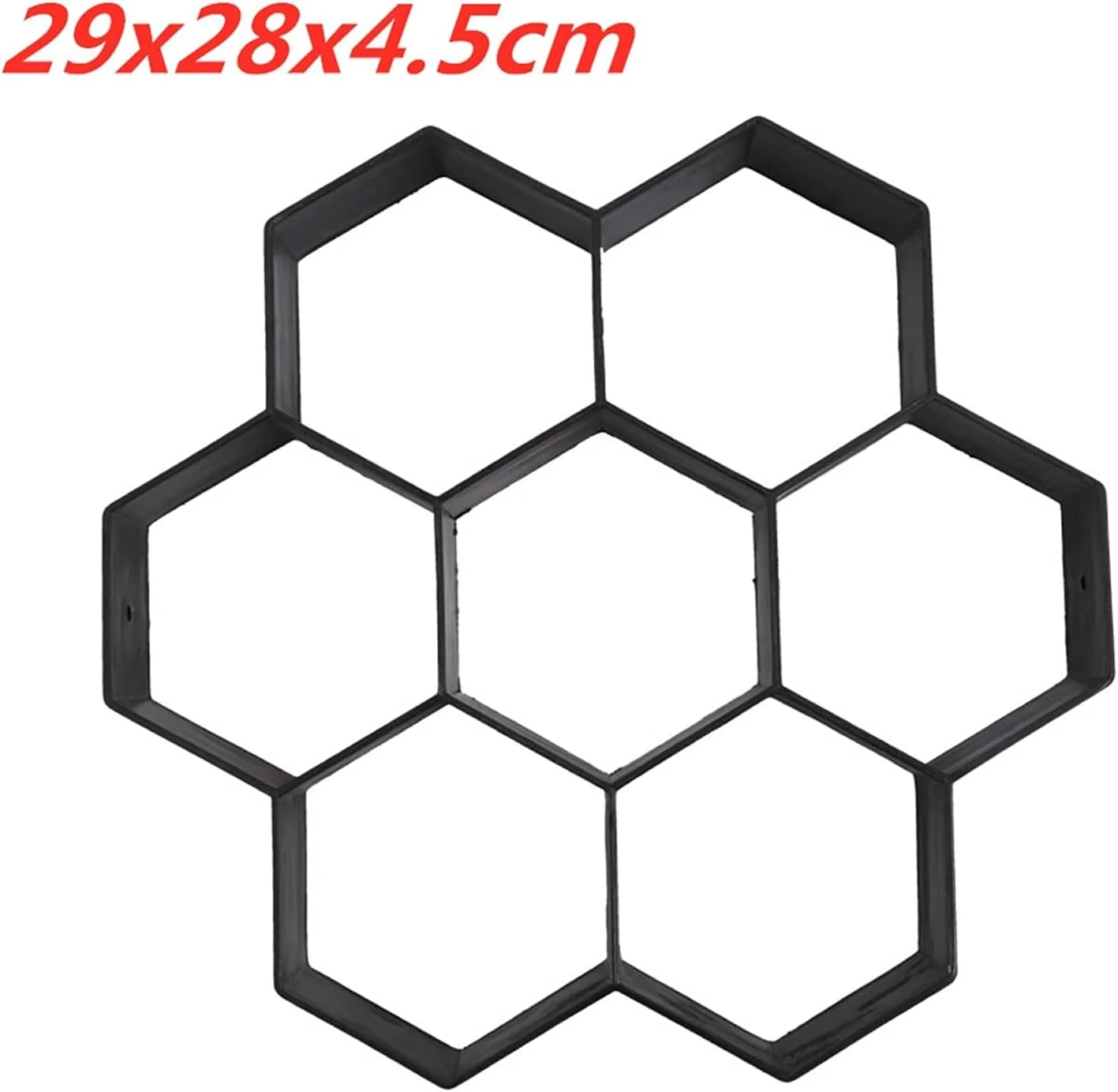 قالب پیاده رو، قالب های سنگ فرش مسیر خودساز، قالب آجر سنگی، قالب بتنی سیمانی، مسیر پیاده روی باغ، قالب های سنگ فرش پاسیو قابل استفاده مجدد، قالب سنگ فرش مسیر (رنگ: E)