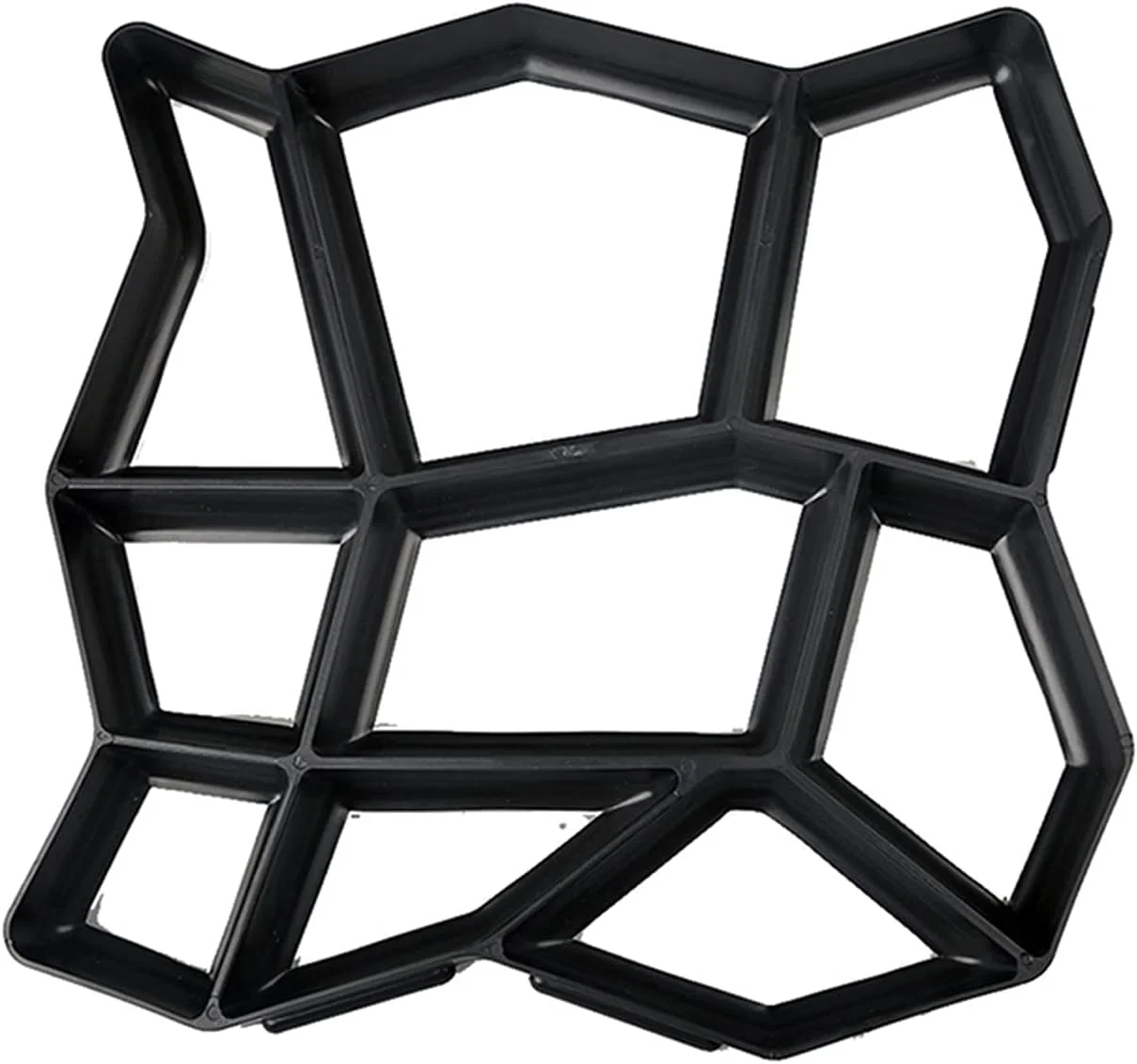 قالب سنگ فرش باغ CGVHBK، قالب پیاده رو، ابزار باغبانی سنگ فرش دستی DIY قابل استفاده مجدد، قالب های بتنی جاده ای آجری سیمانی (رنگ: A)