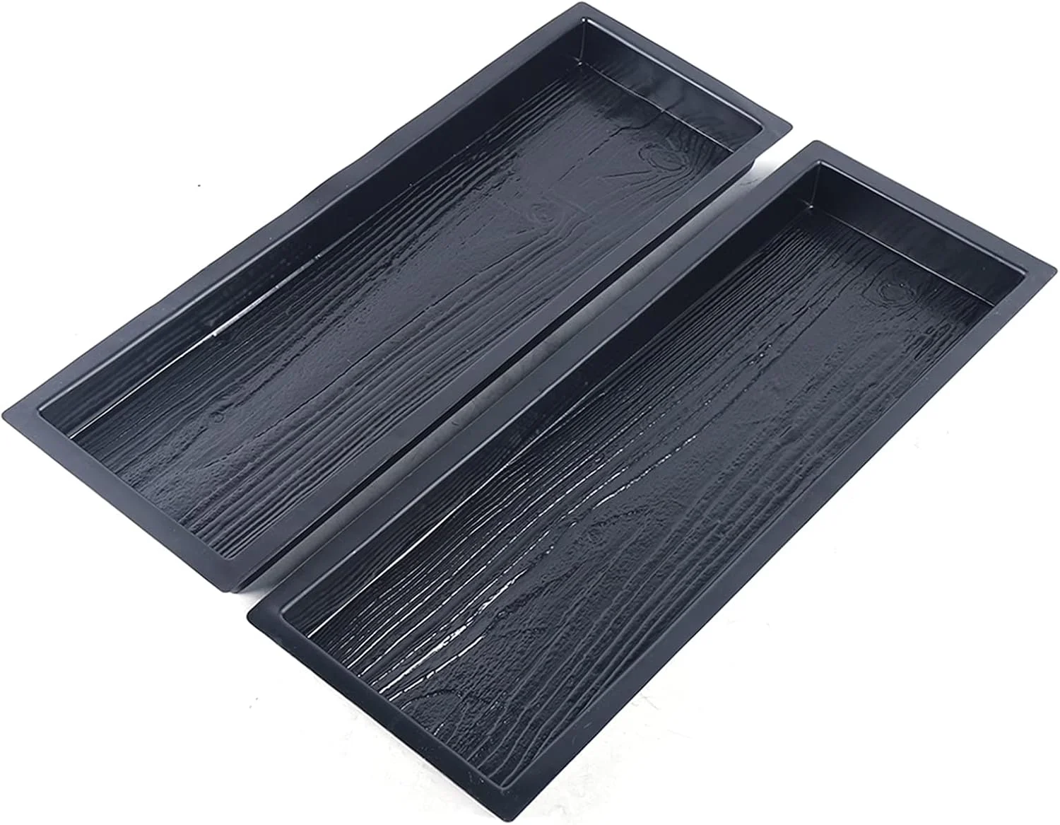 دو عدد قالب بتنی برای مسیر پیاده‌روی، قالب سیمانی بتنی برای سنگ فرش، قالب پلاستیکی برای سنگ فرش، قالب سنگ فرش باغ