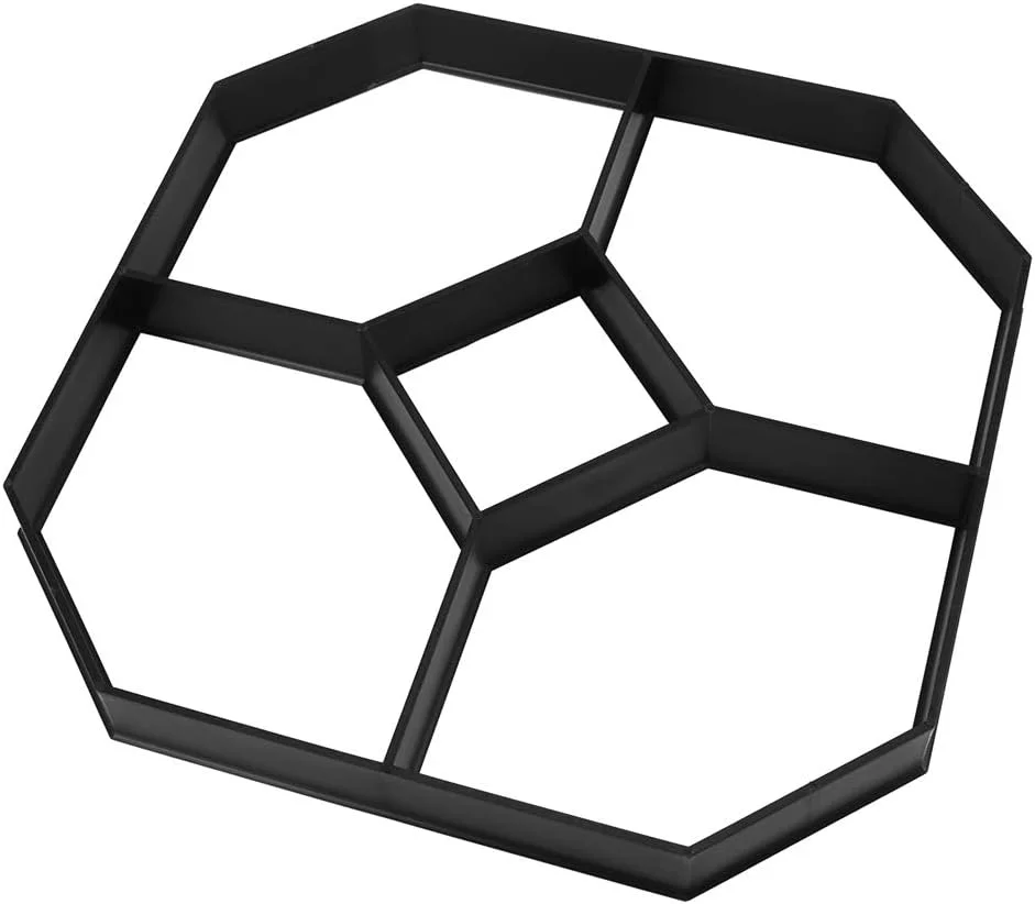 قالب سنگفرش، قالب بتنی خلاقانه برای سنگ فرش پیاده رو، قالب بتنی شش ضلعی DIY