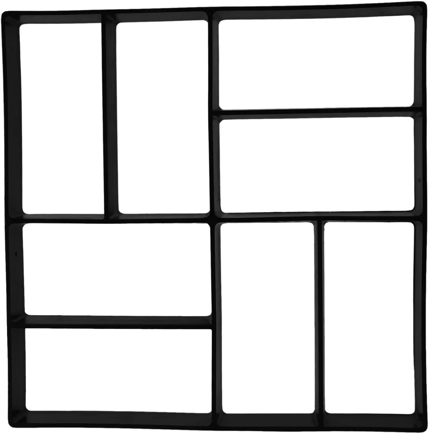 قالب دستی DIY باغ، قالب بتن سیمانی برای سنگفرش مسیر، قالب آجر سنگی پیاده رو