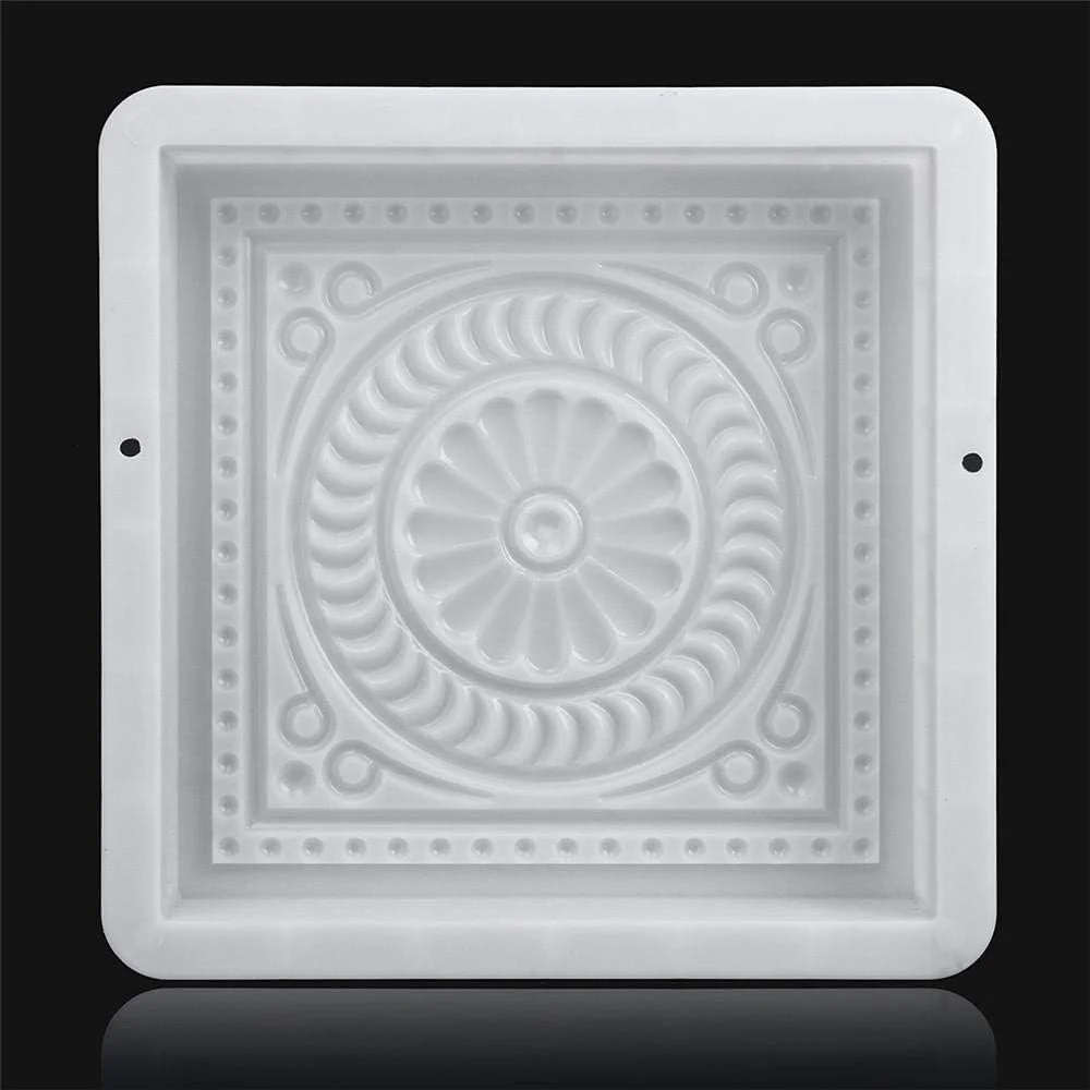 قالب پلاستیکی برای ساخت مسیر باغ، قالب پله گل، ابزار سنگفرش حکاکی آجری تقلبی