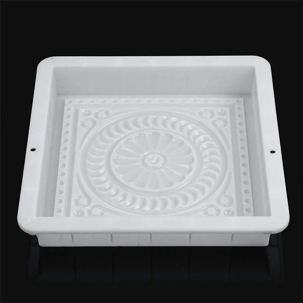 قالب پلاستیکی برای ساخت مسیر باغ، قالب پله گل، ابزار سنگفرش حکاکی آجری تقلبی