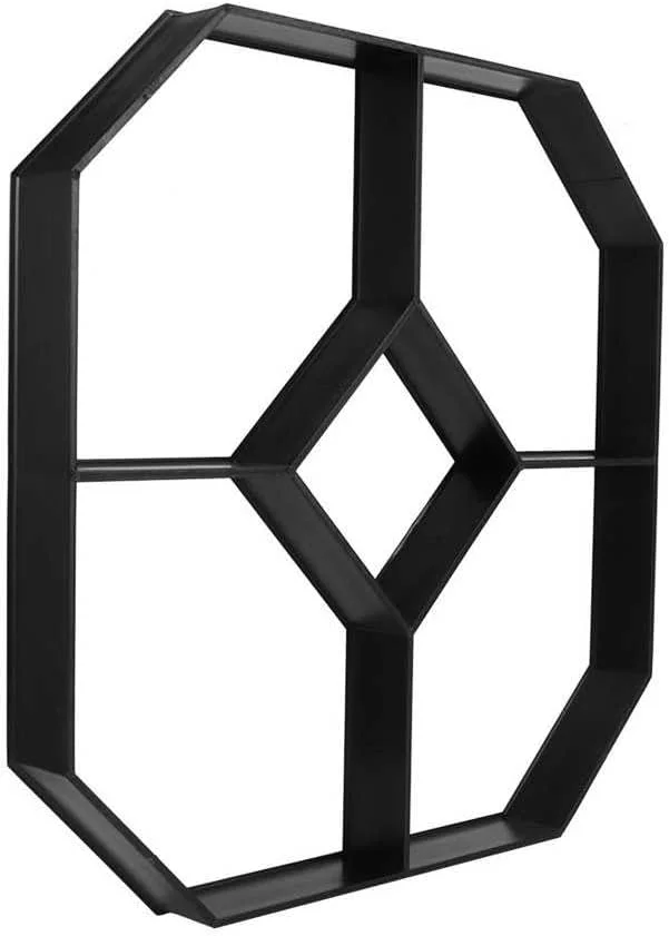 قالب سنگ فرش بتنی شش ضلعی برای ساخت مسیر باغ، حیاط و پاسیو