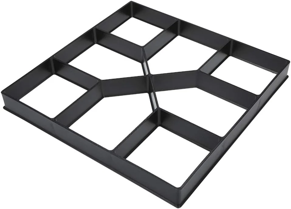 قالب سنگ فرش Irfora، قالب ساخت مسیر آجری مربعی، قالب بتنی چمن DIY، قالب های مسیر پاسیو باغ، قالب های پیاده رو