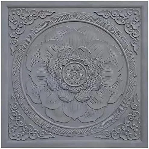 قالب سنگ فرش مربعی خودساز، قالب آجری عتیقه سیمانی قابل استفاده مجدد، قالب بتنی پلاستیکی برای پیاده رو، قالب سنگ فرش کاشی کف جاده باغ، قالب مسیر سنگی پدال منظره