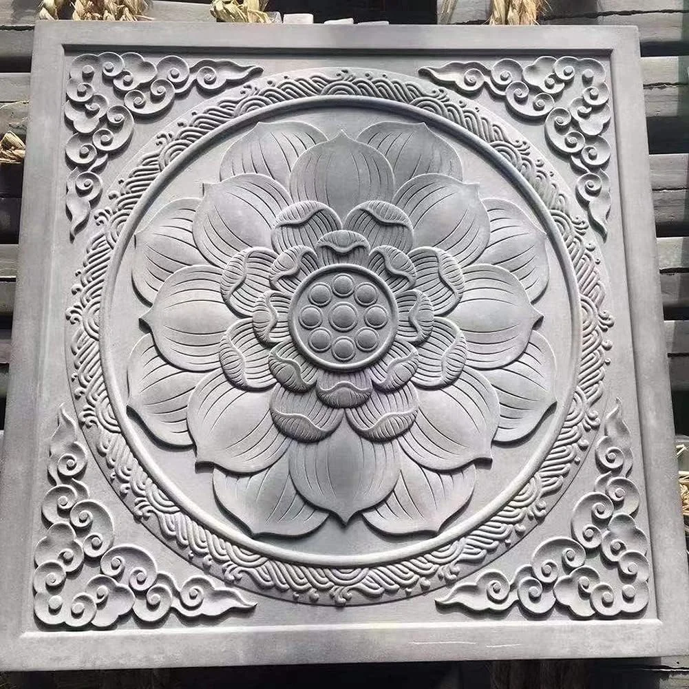 قالب سنگ فرش مربعی خودساز، قالب آجری عتیقه سیمانی قابل استفاده مجدد، قالب بتنی پلاستیکی برای پیاده رو، قالب سنگ فرش کاشی کف جاده باغ، قالب مسیر سنگی پدال منظره