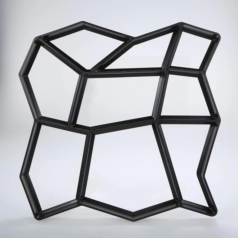 قالب سنگ فرش پیاده رو، قالب سازنده مسیر آجری، قالب بتنی چمن DIY، قالب های مسیر پاسیو باغ