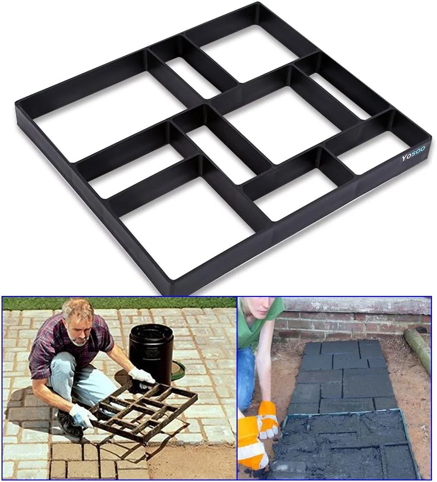 قالب سنگ فرش باغ DIY قالب سنگ فرش بتنی مسیر ساز قالب سنگ فرش باغ DIY قالب سنگ فرش بتنی مسیر ساز
