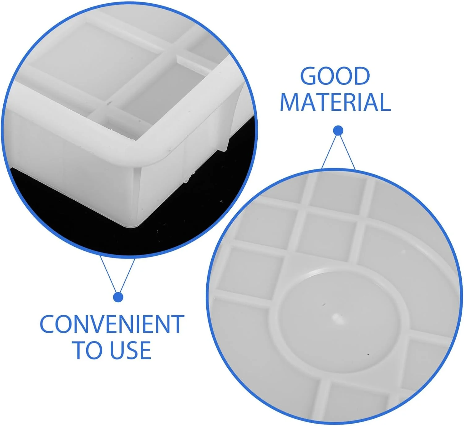 قالب پلاستیکی بتن برای مسیرهای مربعی باغ، قالب آجری بادوام برای پیاده‌روها، حیاط‌ها، باغ‌ها، استفاده آسان، لوازم جانبی سنگفرش قابل استفاده مجدد