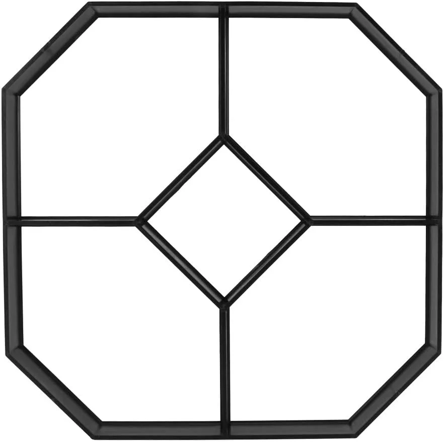 قالب های سنگ فرش باغ، قالب های بتنی قابل حمل شش ضلعی برای باغ