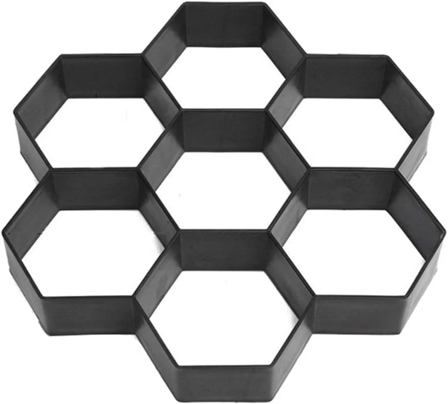 قالب ساخت مسیر آجری DIY، قالب سنگفرش باغ، قالب بتنی سیمانی سنگفرش جاده ای قابل استفاده مجدد