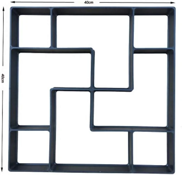 قالب سنگفرش طرح مستطیلی، قالب بتن پیاده رو، قالب سنگ فرش مسیر