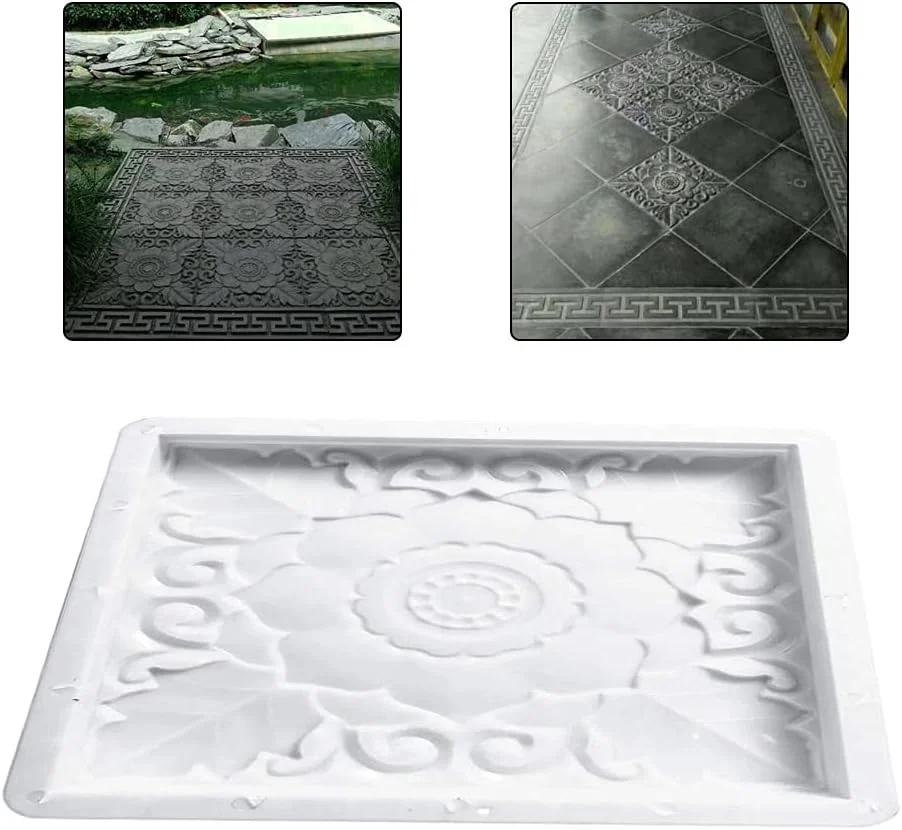قالب سنگ فرش مربعی، قالب ساخت مسیر، قالب بتنی باغ، قالب سنگ فرش برای پیاده رو