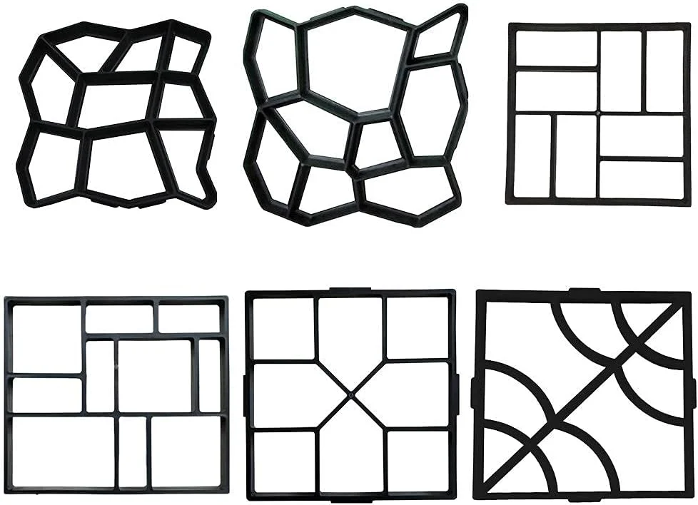 قالب سنگ فرش، قالب های بتنی چندبار مصرف، ابزار ساخت مسیر پیاده رو، سنگ فرش، چمن، پاسیو، حیاط، باغ، ابزار ساخت مسیر، قالب های سنگ فرش