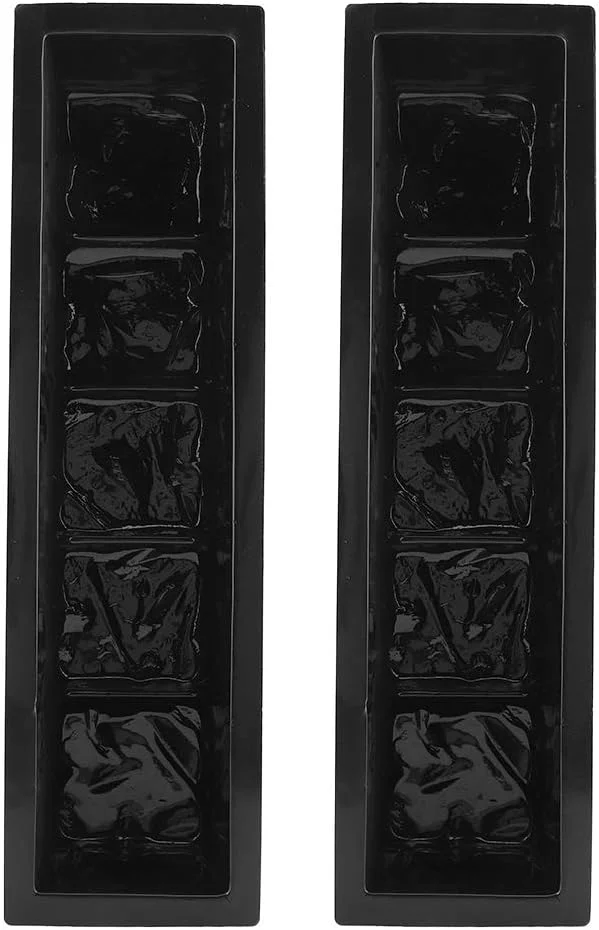 قالب سنگ فرش باغی 2 عددی، قالب سنگ فرش پیاده رو، قالب سنگ فرش طرح دار پلاستیکی DIY، قالب بتنی مسیر ساز