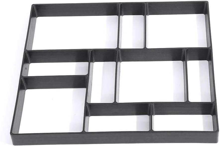 قالب سنگ فرش خودساز و ابزار، قالب کف، قالب پیاده رو، قالب سیمانی کف 45x40 سانتی متر