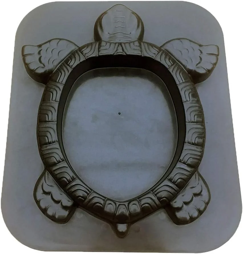 قالب سنگ فرش طرح لاک پشتی پلاستیکی، قالب سیمانی بتنی لاک پشت، قالب پیاده رو باغ و چمن دستی