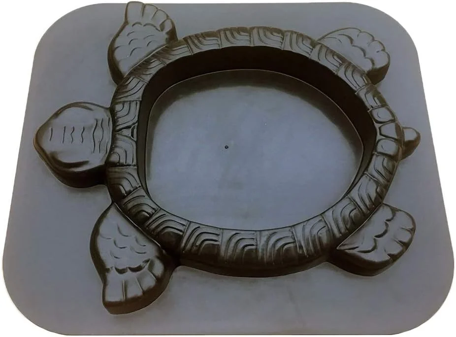 قالب سنگ فرش طرح لاک پشتی پلاستیکی، قالب سیمانی بتنی لاک پشت، قالب پیاده رو باغ و چمن دستی