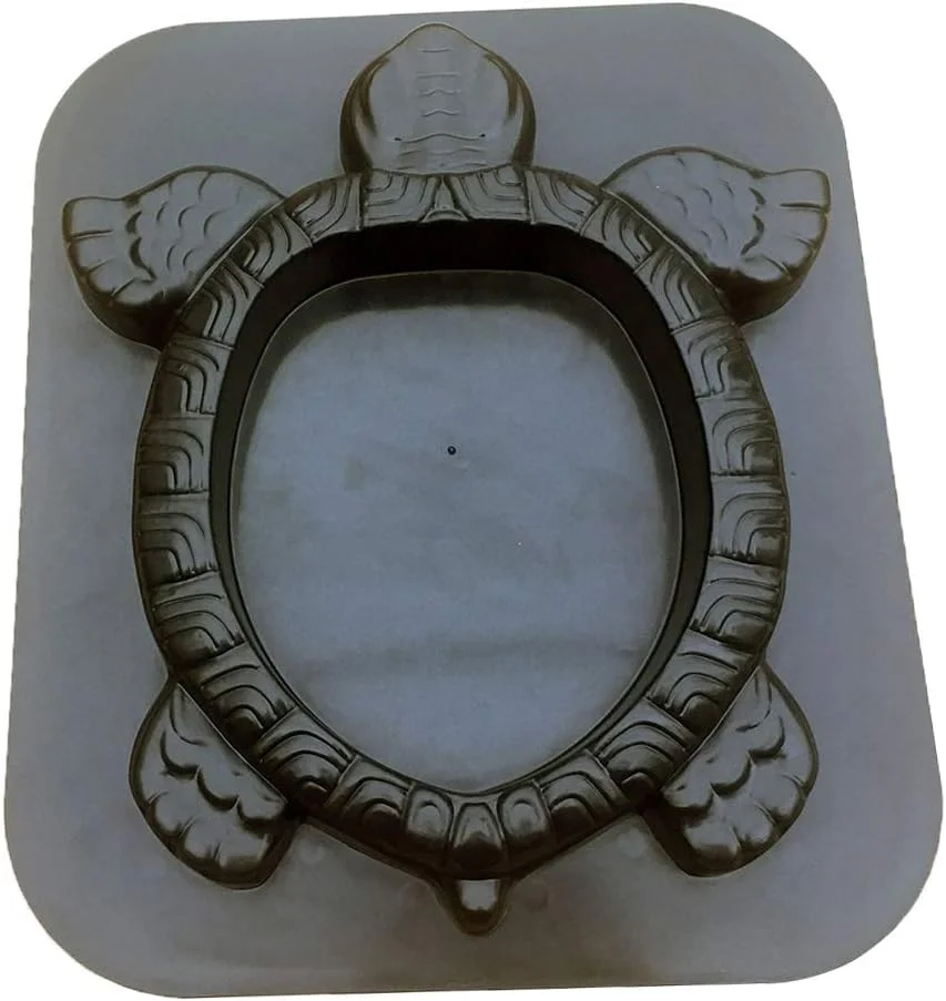 قالب سنگ فرش طرح لاک پشتی پلاستیکی، قالب سیمانی بتنی لاک پشت، قالب پیاده رو باغ و چمن دستی