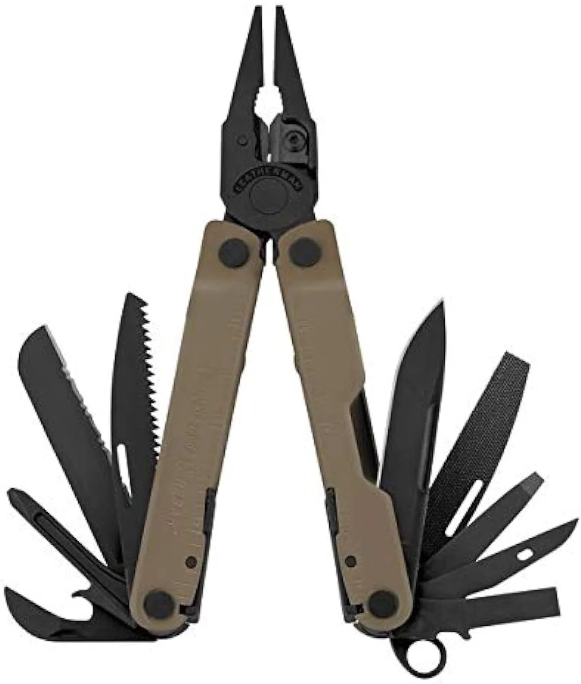 ابزار چندکاره Leatherman Rebar با غلاف نایلونی، Coyote/Black