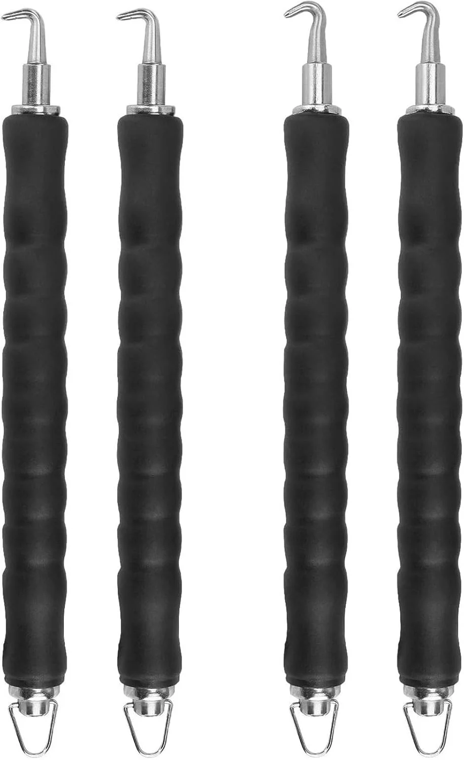 ابزار مفتول پیچ خودکار میلگرد THE WHITE SHOP، 4 عددی | مدل جدید | فنر تقویت شده با عملکرد بهبود یافته برگشت و بارگیری مجدد، دسته لاستیکی ارگونومیک ابزار مفتول پیچ خودکار میلگرد THE WHITE SHOP، 4 عددی | مدل جدید | فنر تقویت شده با عملکرد بهبود یافته برگشت و بارگیری مجدد، دسته لاستیکی ارگونومیک