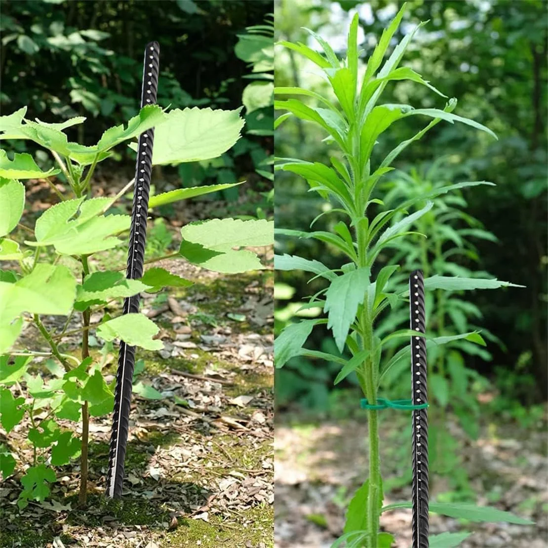 میخ های لنگر زمینی، میخ های میلگردی سنگین و مستقیم آهنگری شده 38 سانتی متری با نوک تیز، میخ های فولادی نگهدارنده گیاه، میخ های باغبانی برای چادر، باغبانی، بتن و چوب