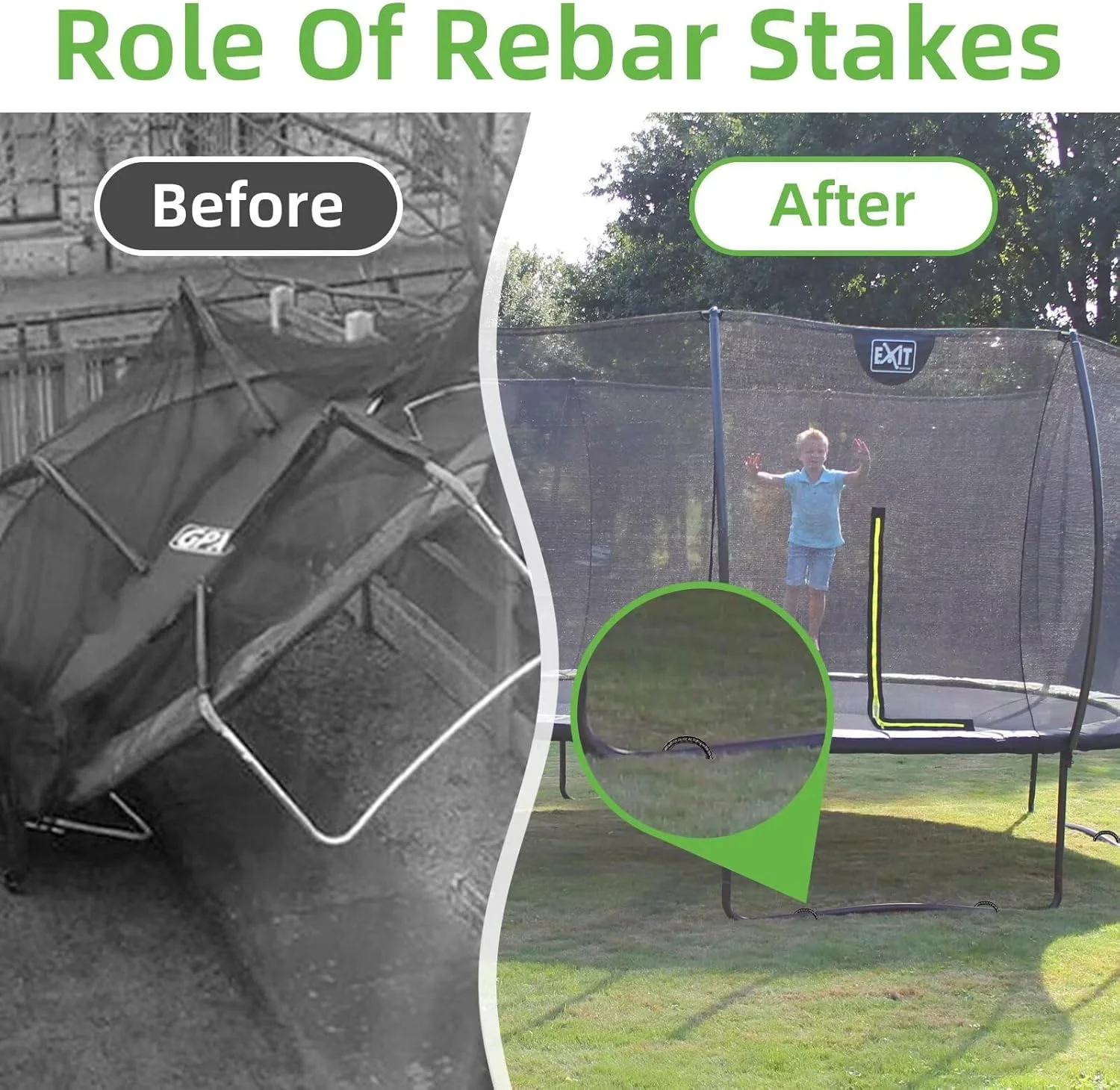 میخهای میلگردی 12 اینچی U شکل، میخهای ترامپولین بلند، بسته 4 عددی میخهای زمینی باغچه، میخهای چادر فولادی گالوانیزه، لنگرهای زمینی سنگین برای کیتهای موقعیت، دروازههای فوتبال، برزنت و هنرهای حیاط میخهای میلگردی 12 اینچی U شکل، میخهای ترامپولین بلند، بسته 4 عددی میخهای زمینی باغچه، میخهای چادر فولادی گالوانیزه، لنگرهای زمینی سنگین برای کیتهای موقعیت، دروازههای فوتبال، برزنت و هنرهای حیاط