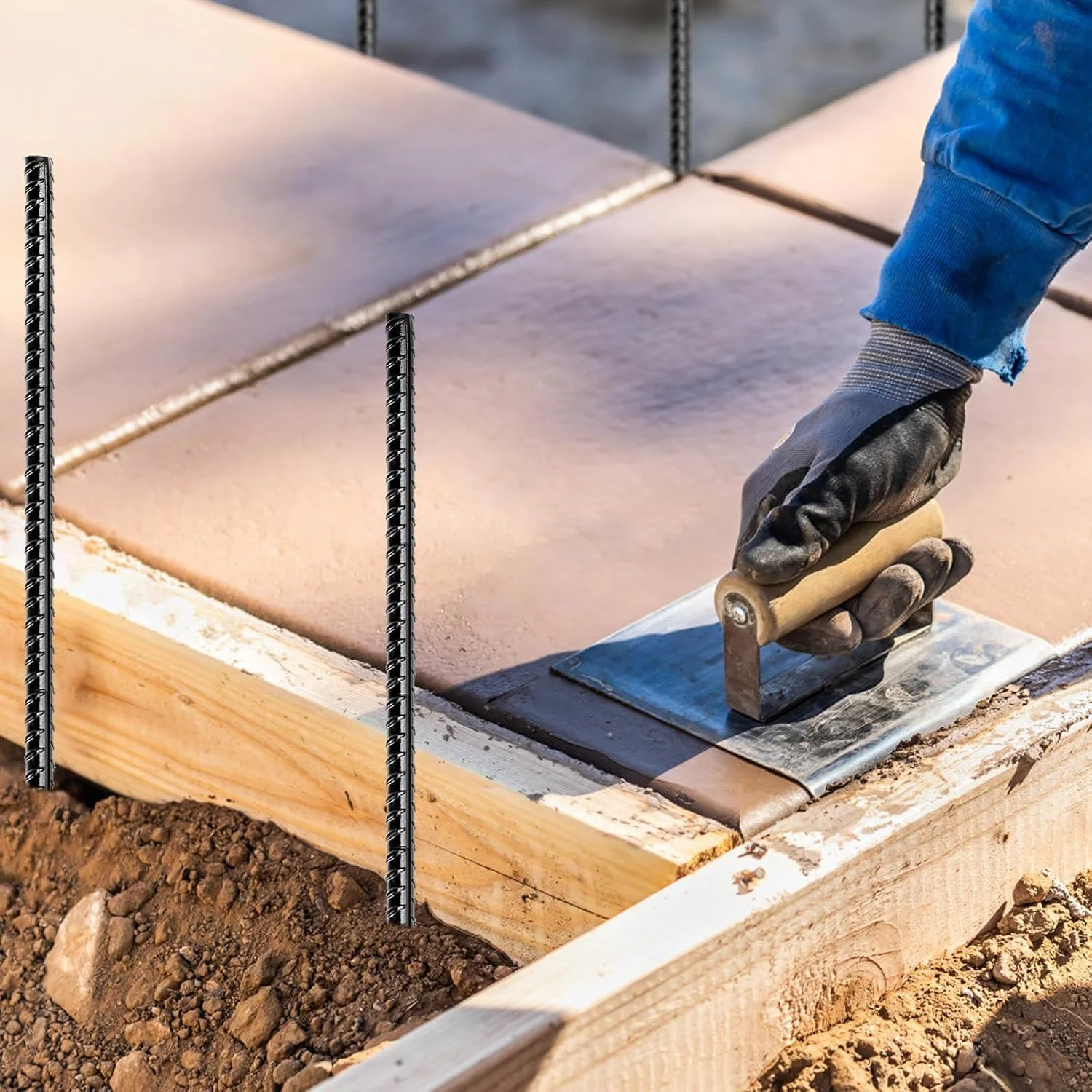 میخ های میلگرد، میخ های زمینی فلزی سنگین J شکل برای چادر کمپینگ و سایبان