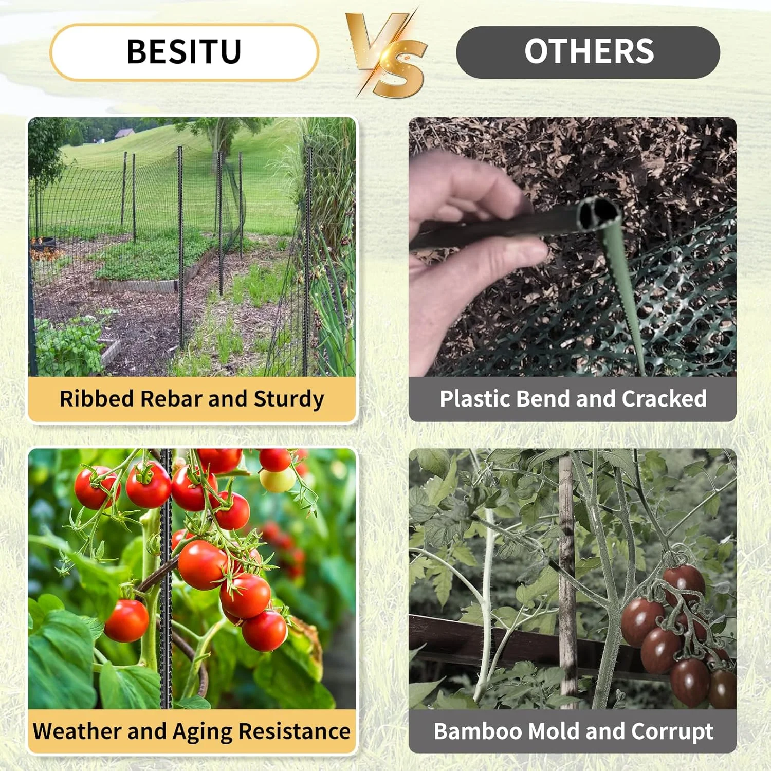 میخ های میلگرد مستقیم