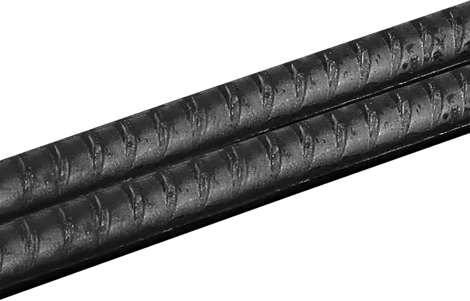 میله های میلگرد زمینی SOUJAP، میله های فولادی سنگین و بلند، میلگرد لنگر زمینی برای تقویت چوب بتن، مشکی، 40x1 سانتی متر، 6 عدد