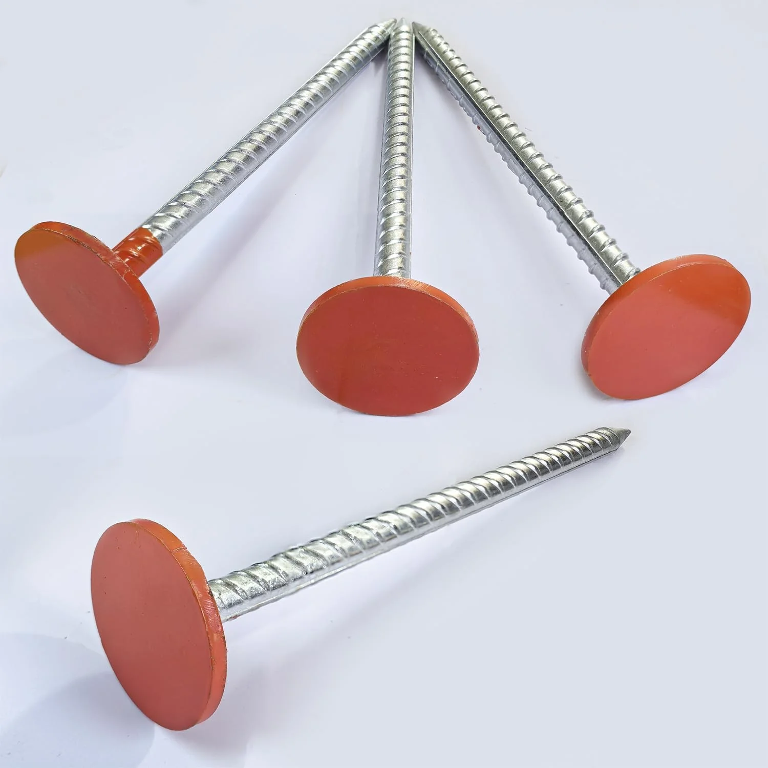 میخ های نشانه گذاری میلگرد WANSRUYI، طول 30 سانتیمتر - وزن 612 گرم، نارنجی پررنگ (بسته 8 عددی) میخ های نشانه گذاری میلگرد WANSRUYI، طول 30 سانتیمتر - وزن 612 گرم، نارنجی پررنگ (بسته 8 عددی)