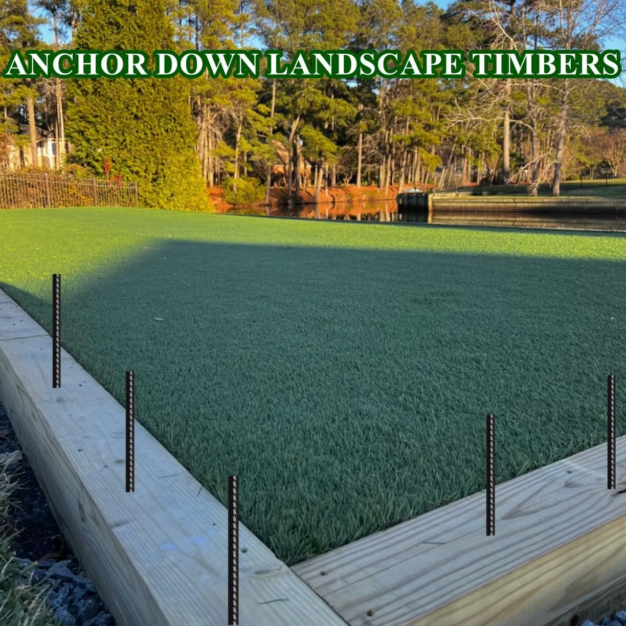 میخ های میلگرد MSWY، 16 اینچ، بسته 20 عددی، لنگرهای زمینی سنگین با نوک تیز، میخ های چادر فولادی مستقیم بلند، ضخامت 3/8 اینچ، میخ های فلزی با پوشش مشکی برای بتن، چوب، کمپینگ، باغ، گیاه