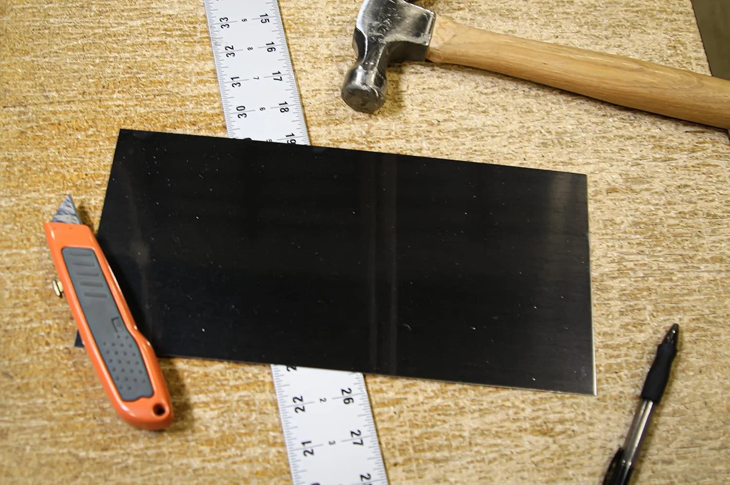 ورق فلزی K&S، ساخت ایالات متحده آمریکا، استیل ضد زنگ/نقره ای ورق فلزی K&S، ساخت ایالات متحده آمریکا، استیل ضد زنگ/نقره ای