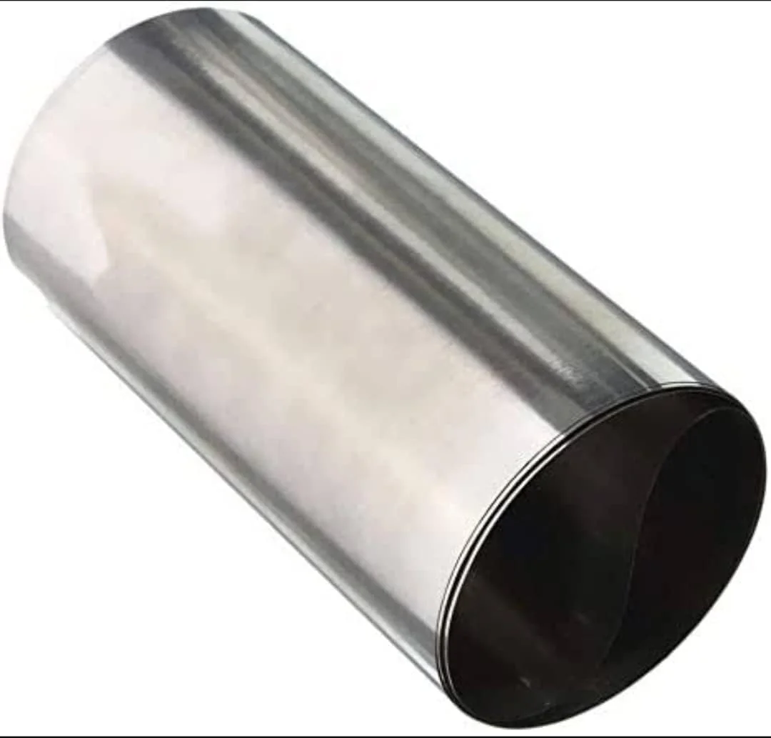 ورق استیل 304 فلزات و آلیاژهای هوانوردی، ضخامت 0.05 میلی متر، ابعاد 100 میلی متر در 1000 میلی متر