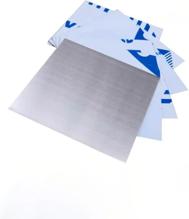 ورق استیل 304 جینسیری، ضخامت 5 میلی متر، ابعاد 100x100 میلی متر