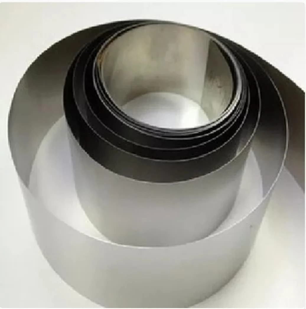 ورق استیل 304 فلزات و آلیاژهای هوانوردی، ضخامت 0.05 میلی متر، ابعاد 100 میلی متر در 1000 میلی متر