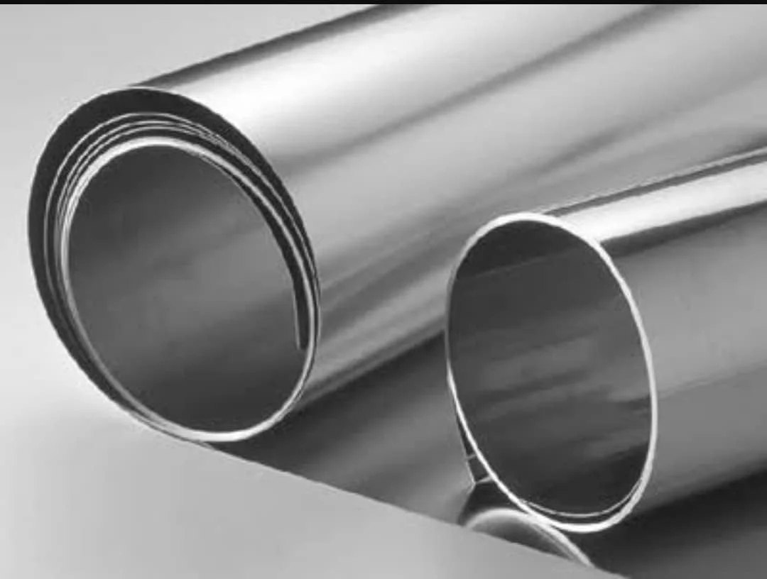 ورق استیل 304 فلزات و آلیاژهای هوانوردی، ضخامت 0.05 میلی متر، ابعاد 100 میلی متر در 1000 میلی متر